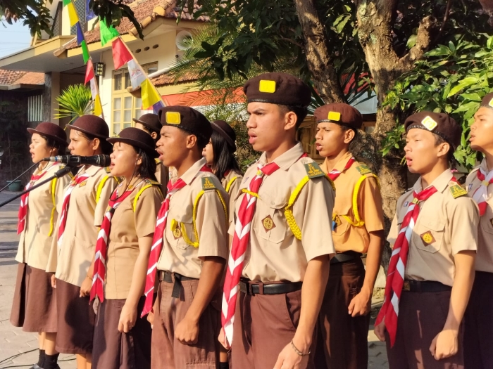 Upacara Hari Pramuka ke-65